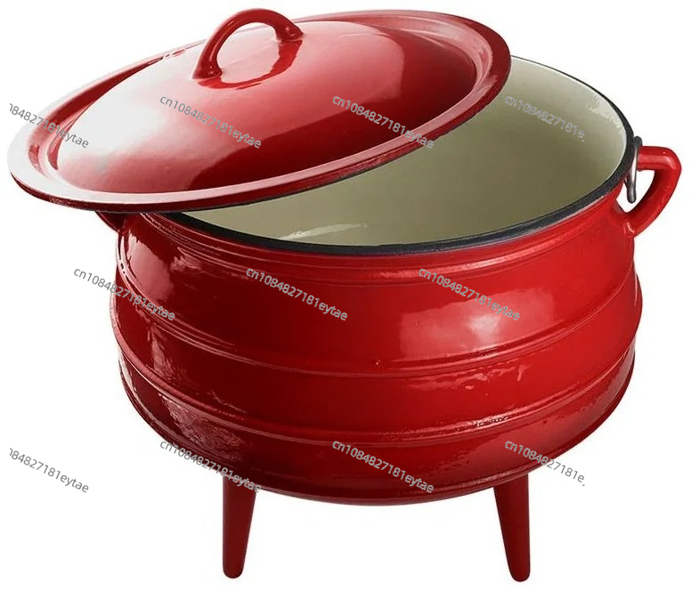 Camp Dutch Oven Cast - Panci Potjie Besi Cor Enamel Baru