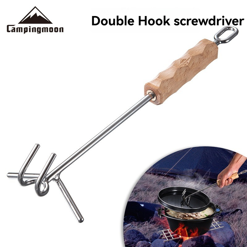 Camp Dutch Oven Cast - Obeng Ganda Baja Tahan Karat MS-34