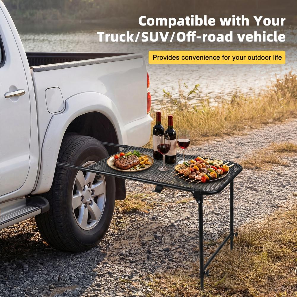 Camping Cooking Table - Meja Lipat Baja untuk Berkemah, Meja
