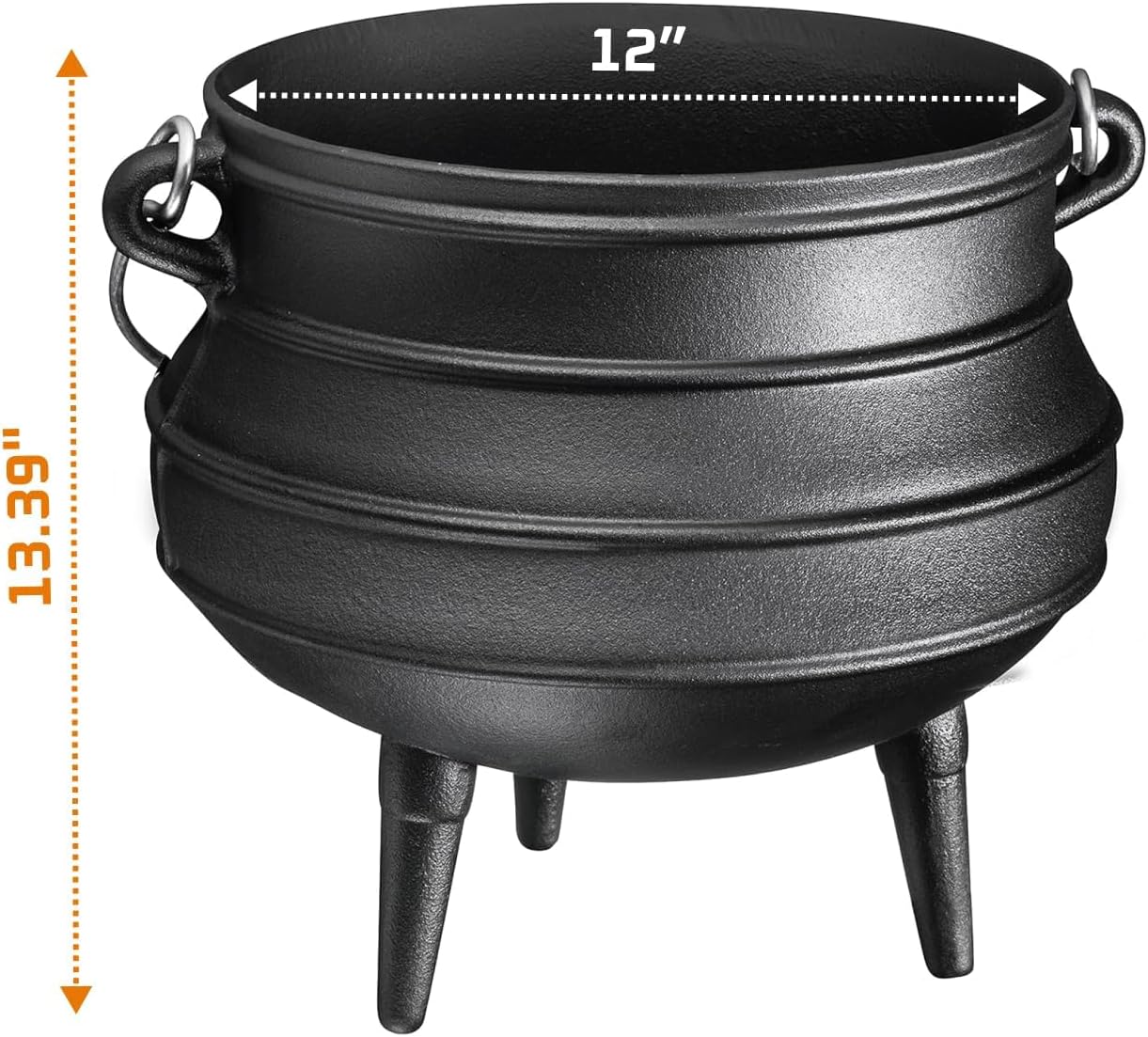 Panci Besi Cor 12 Quart - Pera - Camp Dutch Oven Cast ulasan dan harga