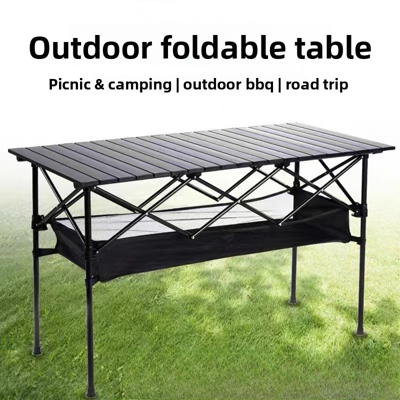 Meja Lipat Portabel untuk Luar - Camping Cooking Table ulasan dan harga