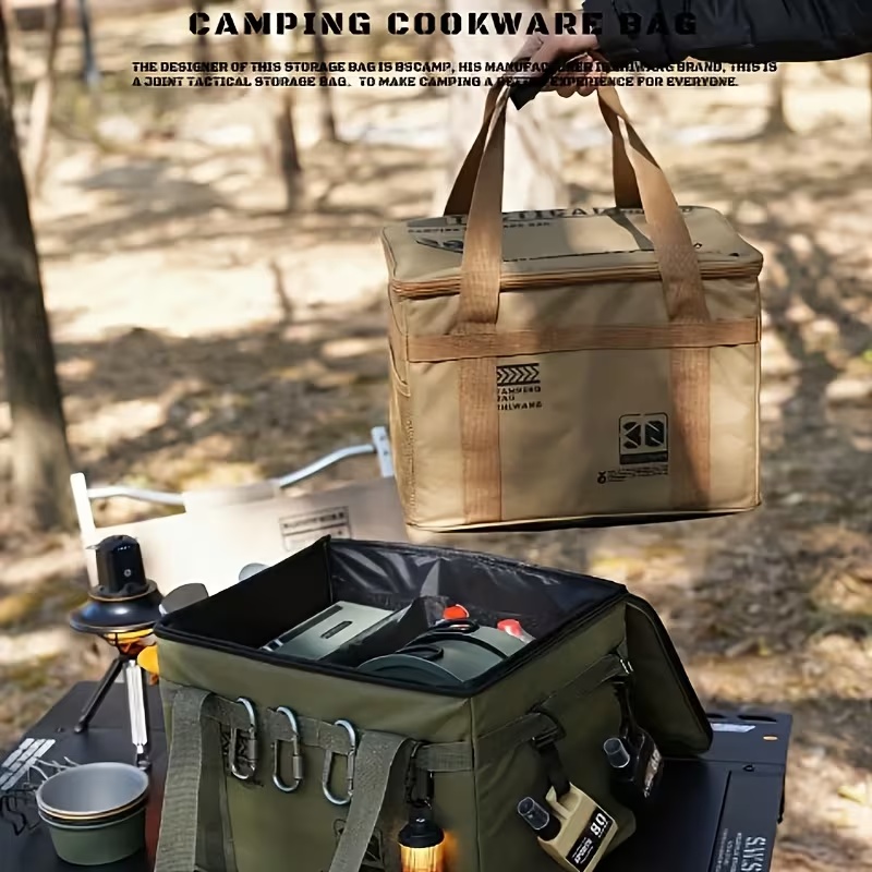 Tas Organizer Perlengkapan Ber - Camping Cooking Organizer ulasan dan harga