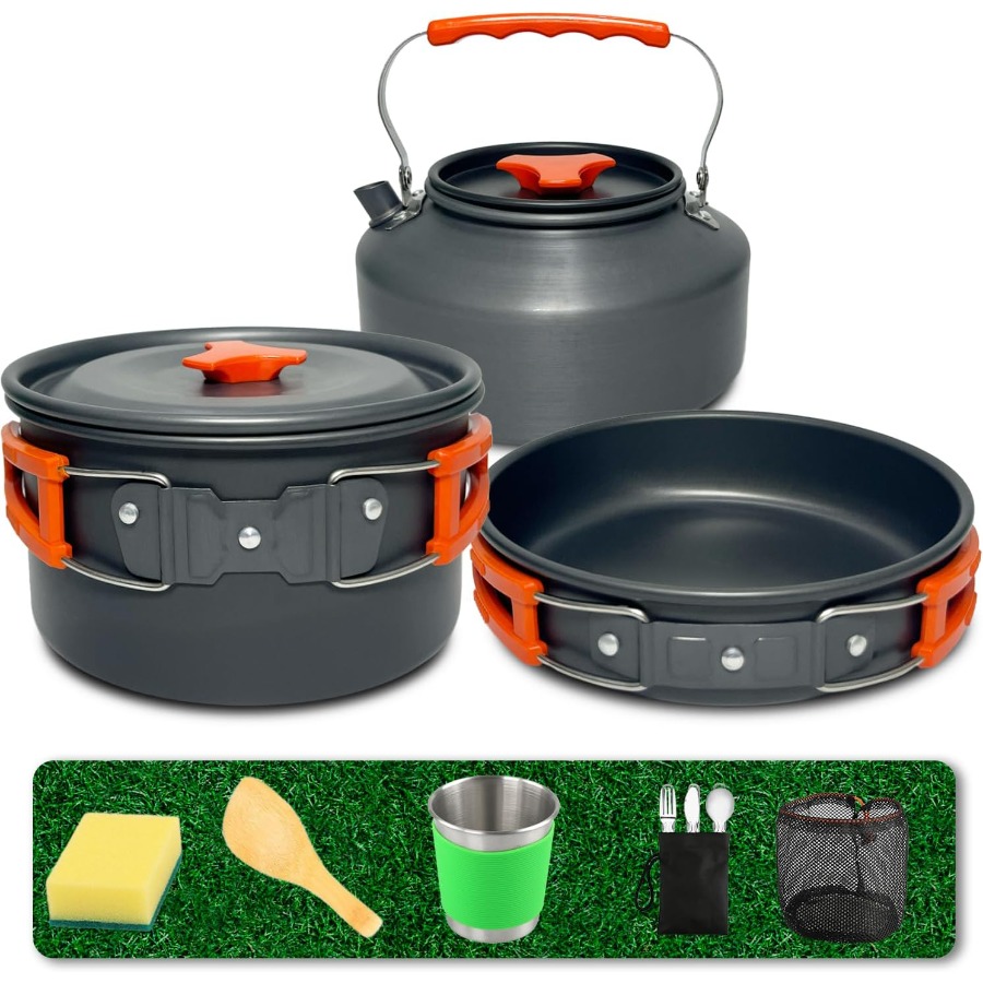 Set Peralatan Masak untuk Berk - Camping Hiking Cooking ulasan dan harga