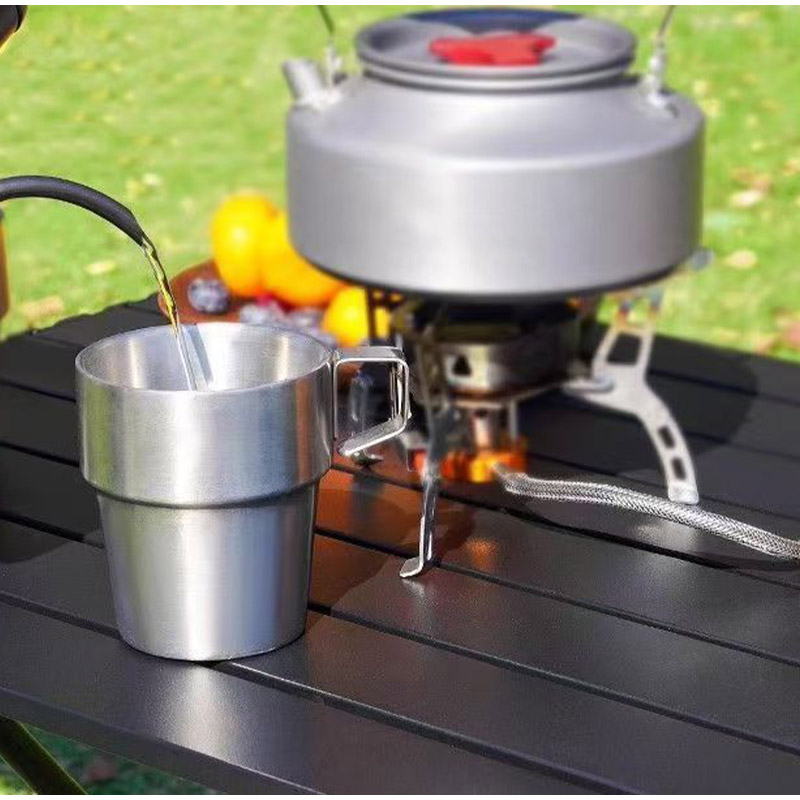 Meja Lipat Portabel untuk Camp - Camping Cooking Table ulasan dan harga
